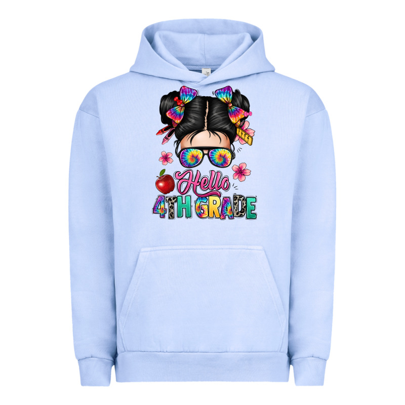Hello Fourth Grade Urban Hoodie by texasbilliewilder | Teevron