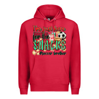 Cardinal i'm just here for the snacks #soccer  brother Premium Hoodie - Zillion Design Studio