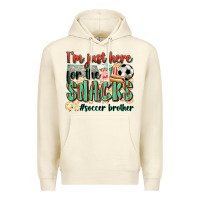 Sandshell i'm just here for the snacks #soccer  brother Premium Hoodie - Zillion Design Studio