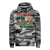 Slate Camo i'm just here for the snacks #soccer  brother Premium Hoodie - Zillion Design Studio