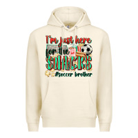 Tofu i'm just here for the snacks #soccer  brother Premium Hoodie - Zillion Design Studio
