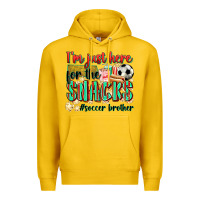 Lemon i'm just here for the snacks #soccer  brother Premium Hoodie - Zillion Design Studio
