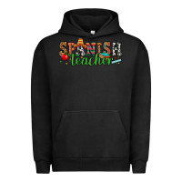 Pigment Black spanish teacher Urban Hoodie - Zillion Design Studio