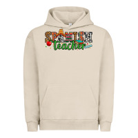 Pigment French Oak spanish teacher Urban Hoodie - Zillion Design Studio