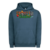Pigment Midnight Navy spanish teacher Urban Hoodie - Zillion Design Studio