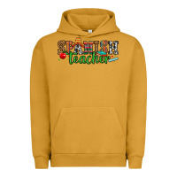 Pigment Peanut Butter spanish teacher Urban Hoodie - Zillion Design Studio