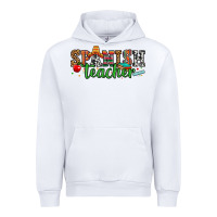 White spanish teacher Urban Hoodie - Zillion Design Studio