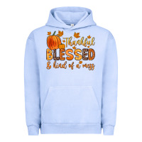 Pigment Grape Ice thankful blessed and kind of a mess Urban Hoodie - Zillion Design Studio