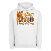 Pigment Lunar Rock thankful blessed and kind of a mess Urban Hoodie - Zillion Design Studio