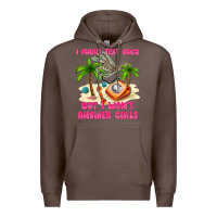 Coffee i might text back Premium Hoodie - texasbilliewilder