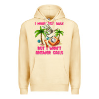 Pina Colada i might text back Premium Hoodie - texasbilliewilder