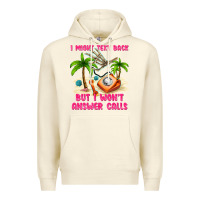 Sandshell i might text back Premium Hoodie - texasbilliewilder