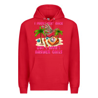 Red i might text back Premium Hoodie - texasbilliewilder