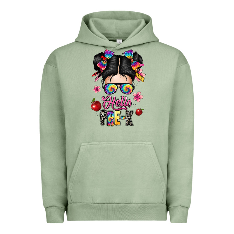 Hello Pre K Urban Hoodie by texasbilliewilder | Teevron