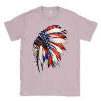 Lilac 4th of July Indian Headdress Gypsy Spirit Skull Classic Tee - Jasminsmagicworld
