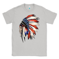 Moon Dust 4th of July Indian Headdress Gypsy Spirit Skull Classic Tee - Jasminsmagicworld