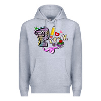 Heather Grey pre k Premium Hoodie - RanaPortraitStore