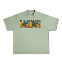 Oil Green Thanksgiving Turkey Truck Urban Heavy Tee - Artiststas