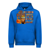 Cobalt pumpkin spice and jesus christ Urban Hoodie - Zillion Design Studio