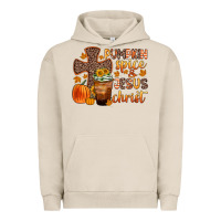 Pigment French Oak pumpkin spice and jesus christ Urban Hoodie - Zillion Design Studio