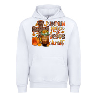 White pumpkin spice and jesus christ Urban Hoodie - Zillion Design Studio