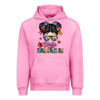 Fuchsia Pink hello kindergarten Urban Hoodie - texasbilliewilder