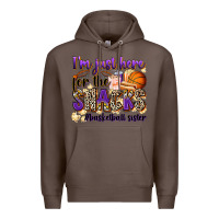 Coffee i'm just here for the snacks #basketball sister Premium Hoodie - Zillion Design Studio