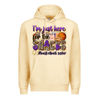 Pina Colada i'm just here for the snacks #basketball sister Premium Hoodie - Zillion Design Studio
