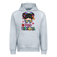 Heather Grey hello preschool kid Urban Hoodie - texasbilliewilder