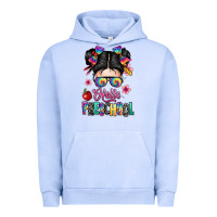 Pigment Grape Ice hello preschool kid Urban Hoodie - texasbilliewilder