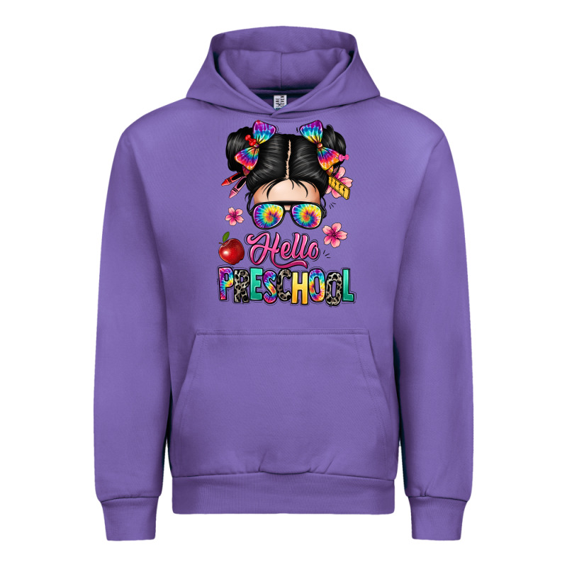 Hello Preschool Kid Urban Hoodie by texasbilliewilder | Teevron