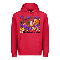 Cardinal i'm just here for the snacks #basketball brother Premium Hoodie - Zillion Design Studio