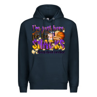 Navy i'm just here for the snacks #basketball brother Premium Hoodie - Zillion Design Studio