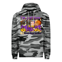 Slate Camo i'm just here for the snacks #basketball brother Premium Hoodie - Zillion Design Studio
