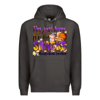 Smoke i'm just here for the snacks #basketball brother Premium Hoodie - Zillion Design Studio