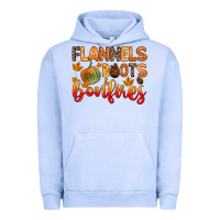 Pigment Grape Ice flannels boots and bonfires Urban Hoodie - Zillion Design Studio