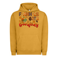 Pigment Peanut Butter flannels boots and bonfires Urban Hoodie - Zillion Design Studio