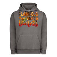 Pigment Tornado flannels boots and bonfires Urban Hoodie - Zillion Design Studio