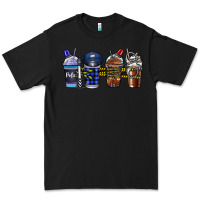 Black Police Coffee Premium Tee - CowhideDigitalArt