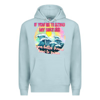 Blue Mist if youre testing my waters tbw Premium Hoodie - texasbilliewilder
