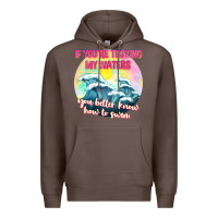Coffee if youre testing my waters tbw Premium Hoodie - texasbilliewilder