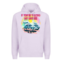 Lilac if youre testing my waters tbw Premium Hoodie - texasbilliewilder