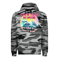 Slate Camo if youre testing my waters tbw Premium Hoodie - texasbilliewilder