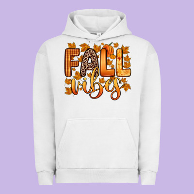 Fall Vibes Urban Hoodie Designed By Zillion Design Studio