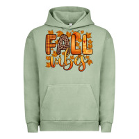 Pigment Oil Green fall vibes Urban Hoodie - Zillion Design Studio