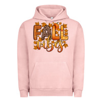 Pigment Salmon fall vibes Urban Hoodie - Zillion Design Studio