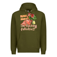Army Green im flocking fabulous Premium Hoodie - texasbilliewilder