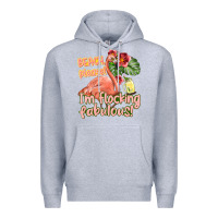 Heather Grey im flocking fabulous Premium Hoodie - texasbilliewilder