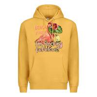 Mustard im flocking fabulous Premium Hoodie - texasbilliewilder