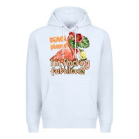 White im flocking fabulous Premium Hoodie - texasbilliewilder